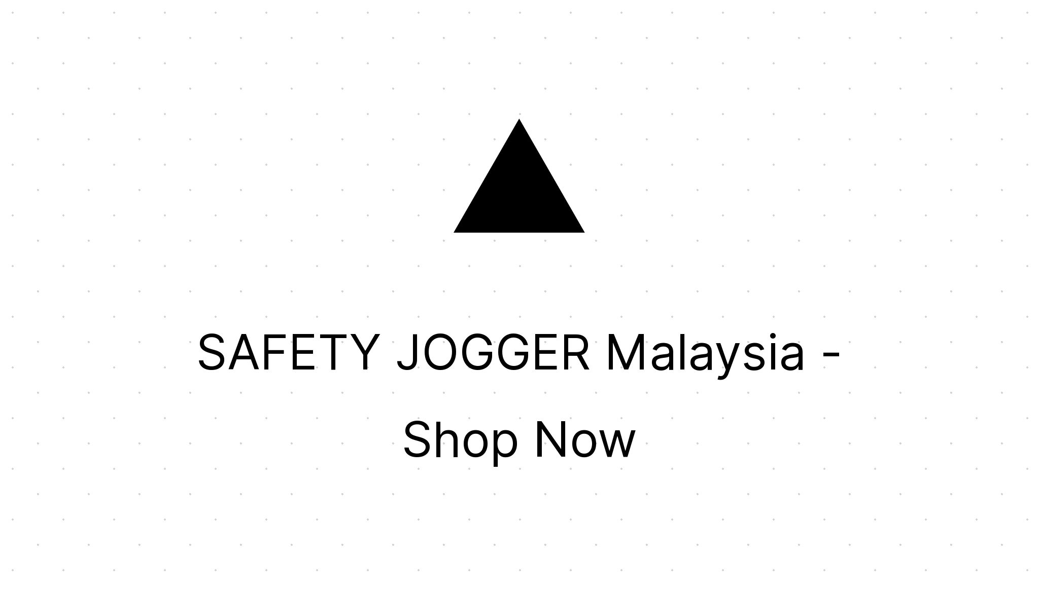 SAFETY JOGGER Malaysia Shop Now Eezee